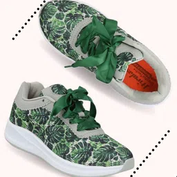 HIROLAS Women Printed Mesh Memory Foam Walking Shoes-picture-39