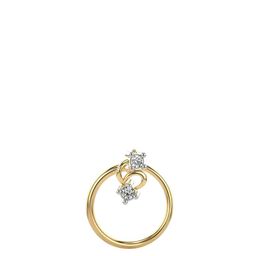 VALANOVA Women 925 Sterling Silver Diamond Nosepin-image-65
