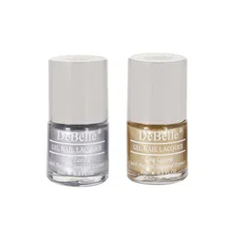 DeBelle Set Of 2 Gel Nail Polish - Chrome Silver & Chrome Gold - 8ml Each-picture-32