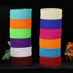 NMII Matte Finish Base Metal Matt Finish Bangles Set-14