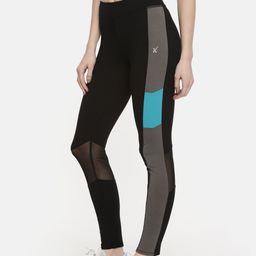 HRX by Hrithik Roshan Women Black Training Tights-image-5