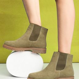 The Roadster Lifestyle Co Women Slip On Chelsea Boots-picture-44