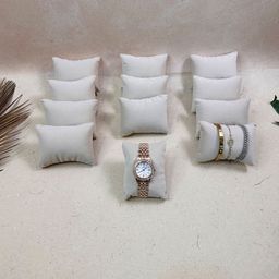 La Trove 4 Pcs Cream Bracelet Watch Organizer Pillow Set-image-29