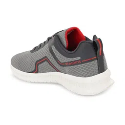 OFF LIMITS Men Grey Mesh Running Shoes image 3