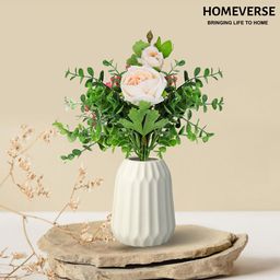 LITVERSE Peach-Coloured 1 Pieces Artificial Flower image 4