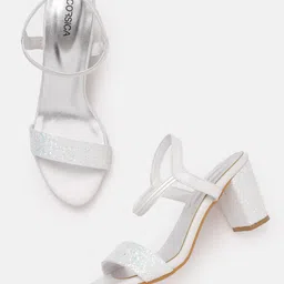 CORSICA Textured Block Heel image 5