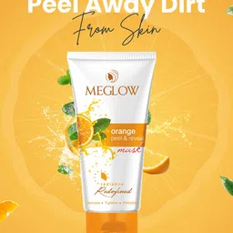 MEGLOW Set Of 5 Radiance Redefined Orange Tan Removal Peel Off Mask - 70 g Each image 5