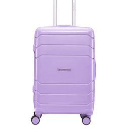 Nasher Miles Purple Hard-Sided Medium Trolley Bag-57