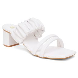 ZENVO Strapy Open Toe Block Heels image 2