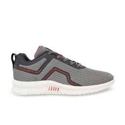 OFF LIMITS Men Grey Mesh Running Shoes image 4