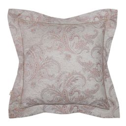 MASPAR Grey & Pink Single Patterned 18" X 18" Square Cushion Cover image 3