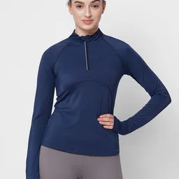 Fitkin High Neck Relaxed Fit Anti Odour T-shirt-picture-16