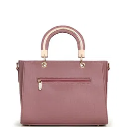 Exotic Structured Handheld Bag With Detachable Sling Strap image 2