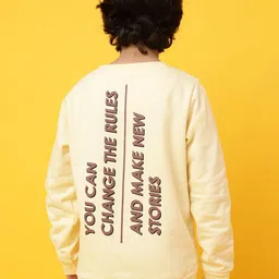 TALES & STORIES Boys Cream-Coloured Sweatshirt-image-68