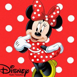 Kuber Industries Set Of 4 Disney Minnie Mouse & Winnie-The Pooh Print Foldable Storage Cube Organizers image 2