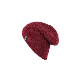 Bunnywave Unisex Red Self Design Beanie image 3