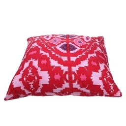 Contrast Living Set Of 2 Red & Pink Printed Square Cushion Covers image 3