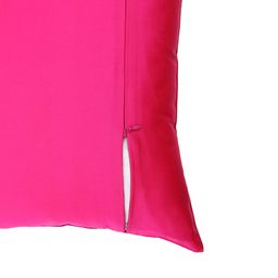ANS Fuchsia Set of 3 Striped Square Cushion Covers image 4
