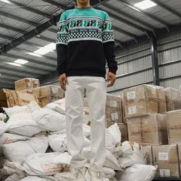 The Indian Garage Co Men Black Printed Sweatshirt-image-43