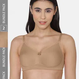 Tweens Non-Padded Non Wired Seamless Cotton Bra-image-20
