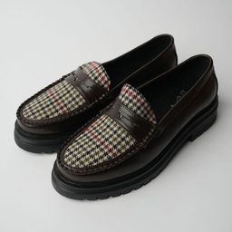 Theater Apparel Printed Penny Loafers-50