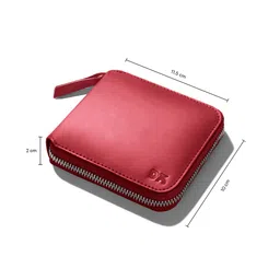 DailyObjects Leather Structured Sling Bag with Zip Wallet image 5