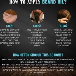 MANCODE Cedar Wood & Rosemary Beard Growth Oil - 60ml image 2