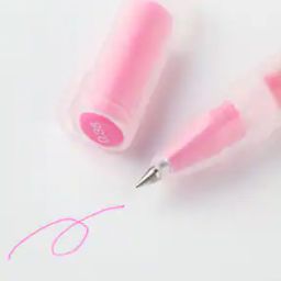Gel Ink Ballpoint Pen Cap Type 0.38mm Pink-30