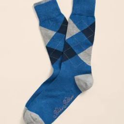 Men Checked Mid-Calf Length Everyday Socks-21