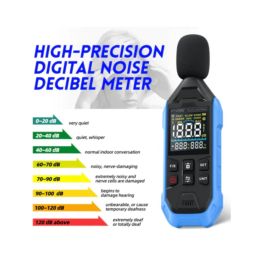 FNIRSI FDM01 Digital Noise Decibel Meter High-Precision Sound Level Measurement With Data Logging and Display - RS8386FNIRSI FDM01 Digital Noise Decibel Meter High-Precision Sound Level Measurement With Data Logging and Display - RS8386 image 4