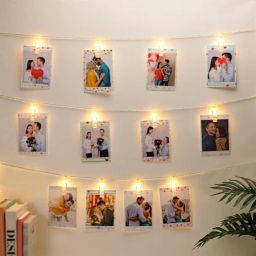 Romantic Personalized Photo LED Wall Decor-13