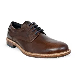 HX London Men Textured Leather Formal Derbys-image-73