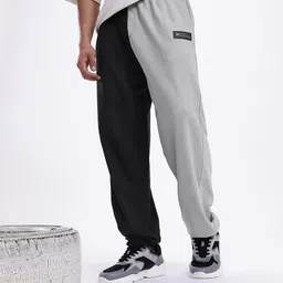 Kook N Keech Men Colourblocked Relaxed Fit Joggers-image-23