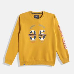 Monte Carlo Boys Typography Printed Sweatshirt-13