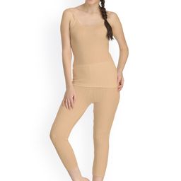 Kanvin Beige Self-Design Thermal Set NEW2110SK2180-image-61