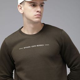 SPYKAR Brand Logo Printed Pullover Sweatshirt-image-39