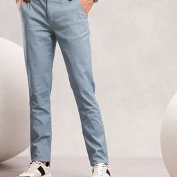 Nautica Men Smart Slim Fit Chinos Trousers-image-86
