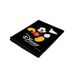 Kuber Industries Set Of 2 Black & Yellow Mickey Mouse Printed Foldable Storage Baskets image 5