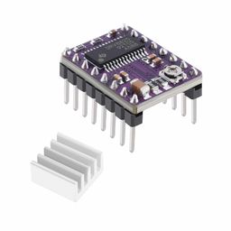 DRV8825 Stepper Motor Driver Module 4-Layer with Mini Heat Sink for 3D Printer - RS400DRV8825 Stepper Motor Driver Module 4-Layer with Mini Heat Sink for 3D Printer - RS400 image 1