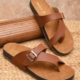 Rocia by Regal Women's Tan Toe Ring Sandals-image-56