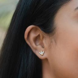 Shaya 92.5 Sterling Silver Mistletoe Mood Earrings for Women-image-18