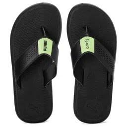 Puma Men's one8 Virat Kohli Stark Black Flip Flops-image-6