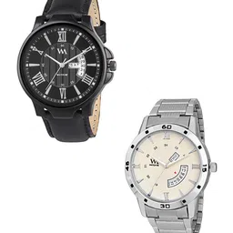 WM Men Black & Beige Analogue Watch DDWM-036-47