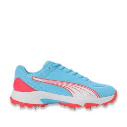 Puma Men's Spike 24.2 Luminous Blue Cricket Shoes-image-13