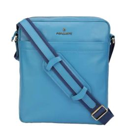 PERQUISITE MARK Blue Solid Medium Cross Body Bag-image-72