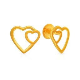 Malabar Gold and Diamonds 22k Yellow Gold Earrings for Women-image-92