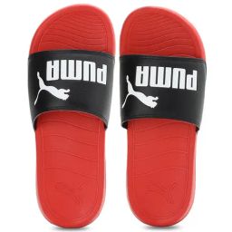 Puma Men's Popcat 20 Black Slides-image-71