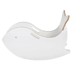 Kiddery White Montessori Inspired Whale Rocking Chair for Kids (Age 3-8 Years)-image-9