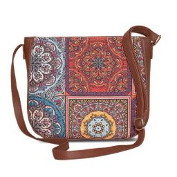ZOUK Multicolor Printed Small Cross Body Bag-image-86