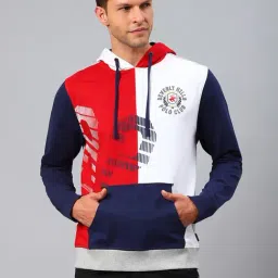 Beverly Hills Polo Club Multicolor Full Sleeves Hooded Sweatshirt-44